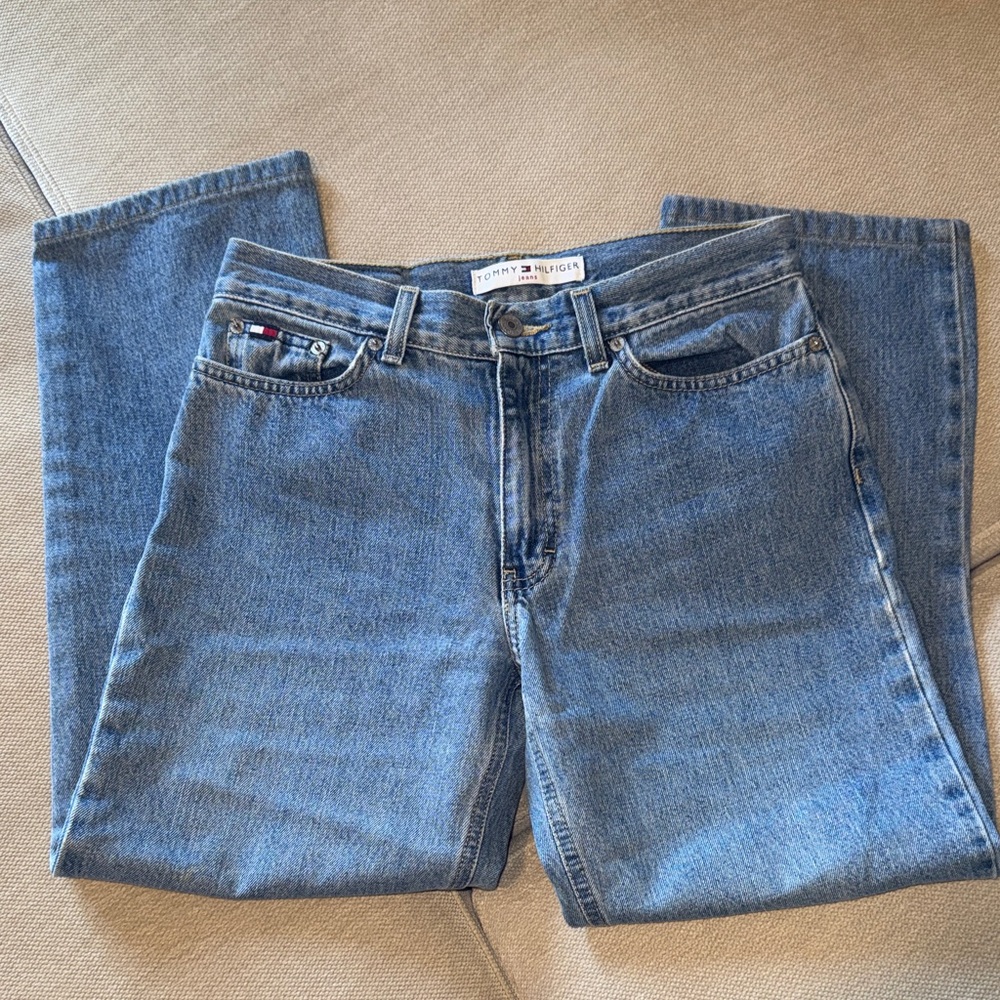 Tommy Hilfiger Light Blue Denim Boyfriend New Vintage Jeans